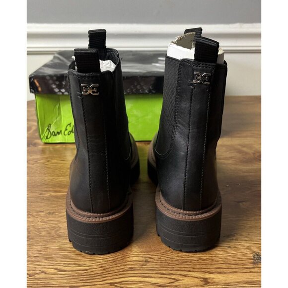 Sam Edelman Women's Laguna Chelsea Boot Black Size 5 - Picture 4 of 6